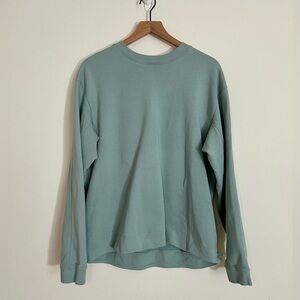 Lululemon French Terry Oversized Long Sleeve Crew